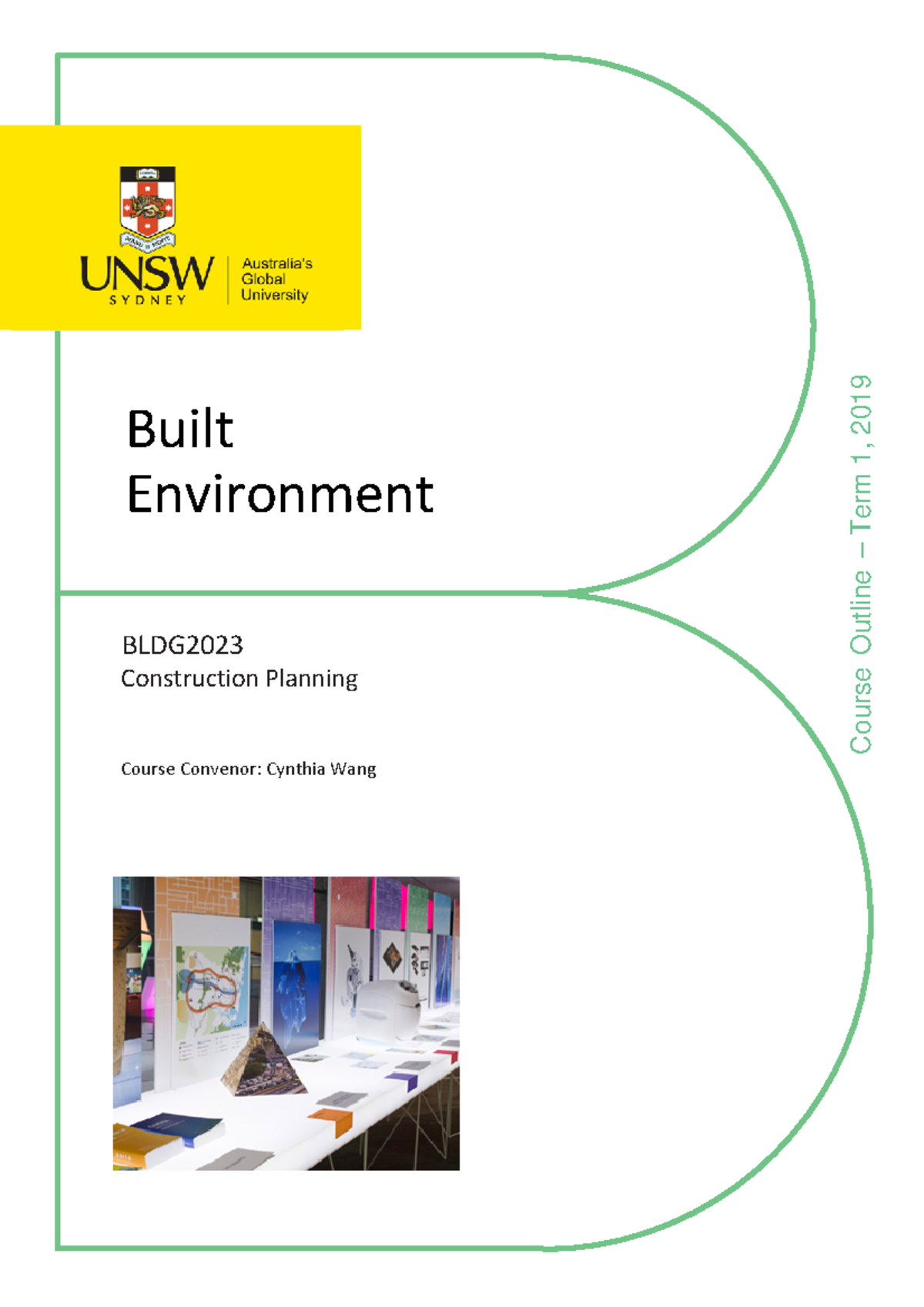 BE Course Outline New template 2019 BLDG2023 - Course Outline – Term 1 ...
