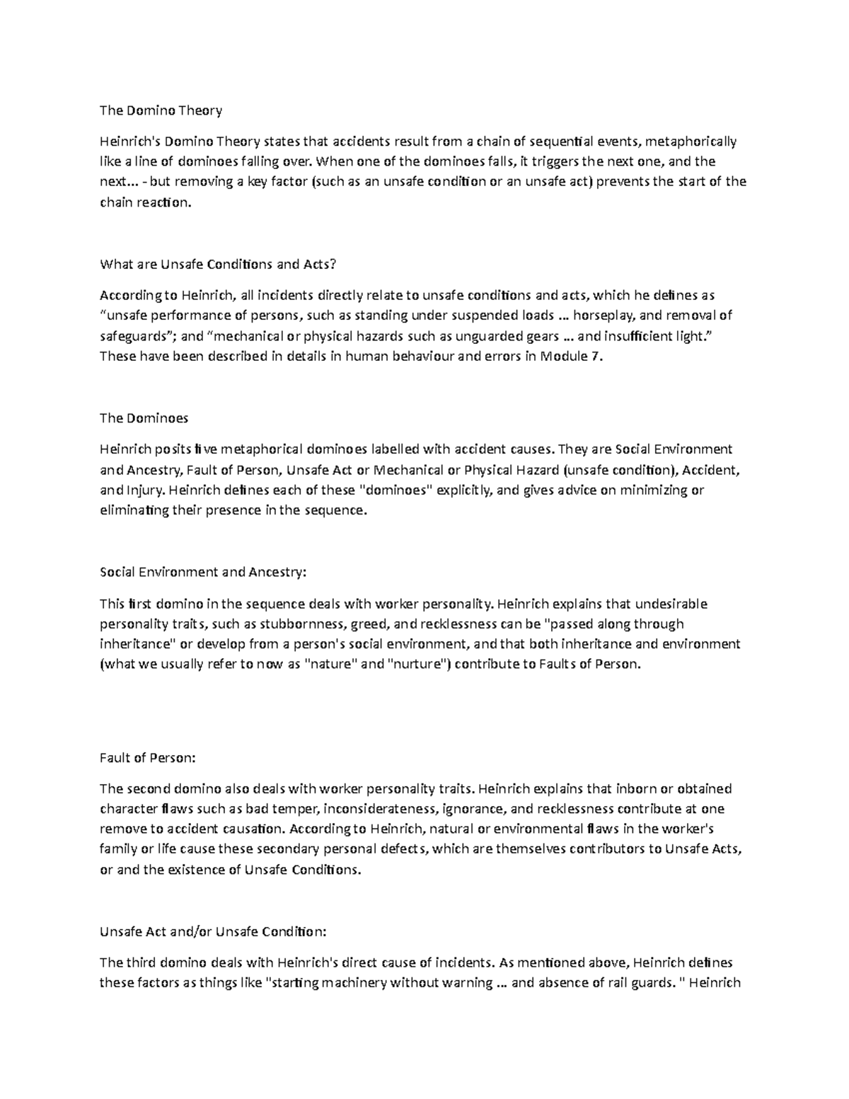 summary-assignment-osh-the-domino-theory-heinrich-s-domino-theory