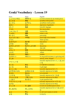 Genki Workbook 1 - 3rd Edition Answer Key (Eri, Banno) (z-lib - r³}0 ...