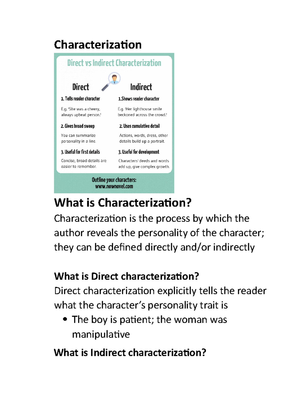 characterization-summary-english-characterization-what-is