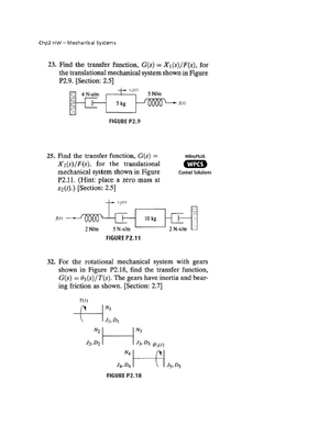 EE4201 Lab 2 - lab - EE 4201 Control Systems Lab #2 Symbolic Math and ...