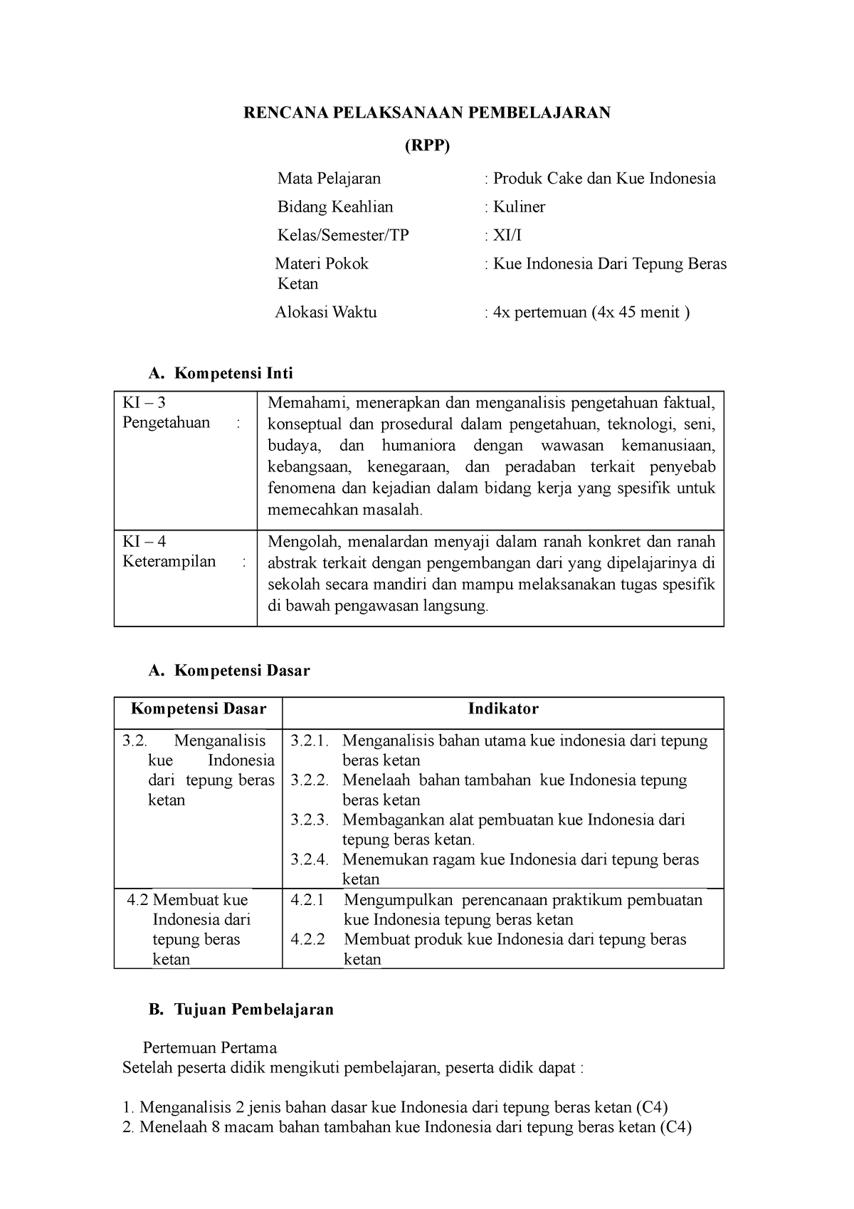 Rafifa Mumtazaty Rencana Pelaksanaan Pembelajaran - RENCANA PELAKSANAAN ...