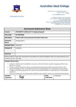 Sithccc 006 Student Logbook - Student Logbook SITHCCC006 Prepare ...