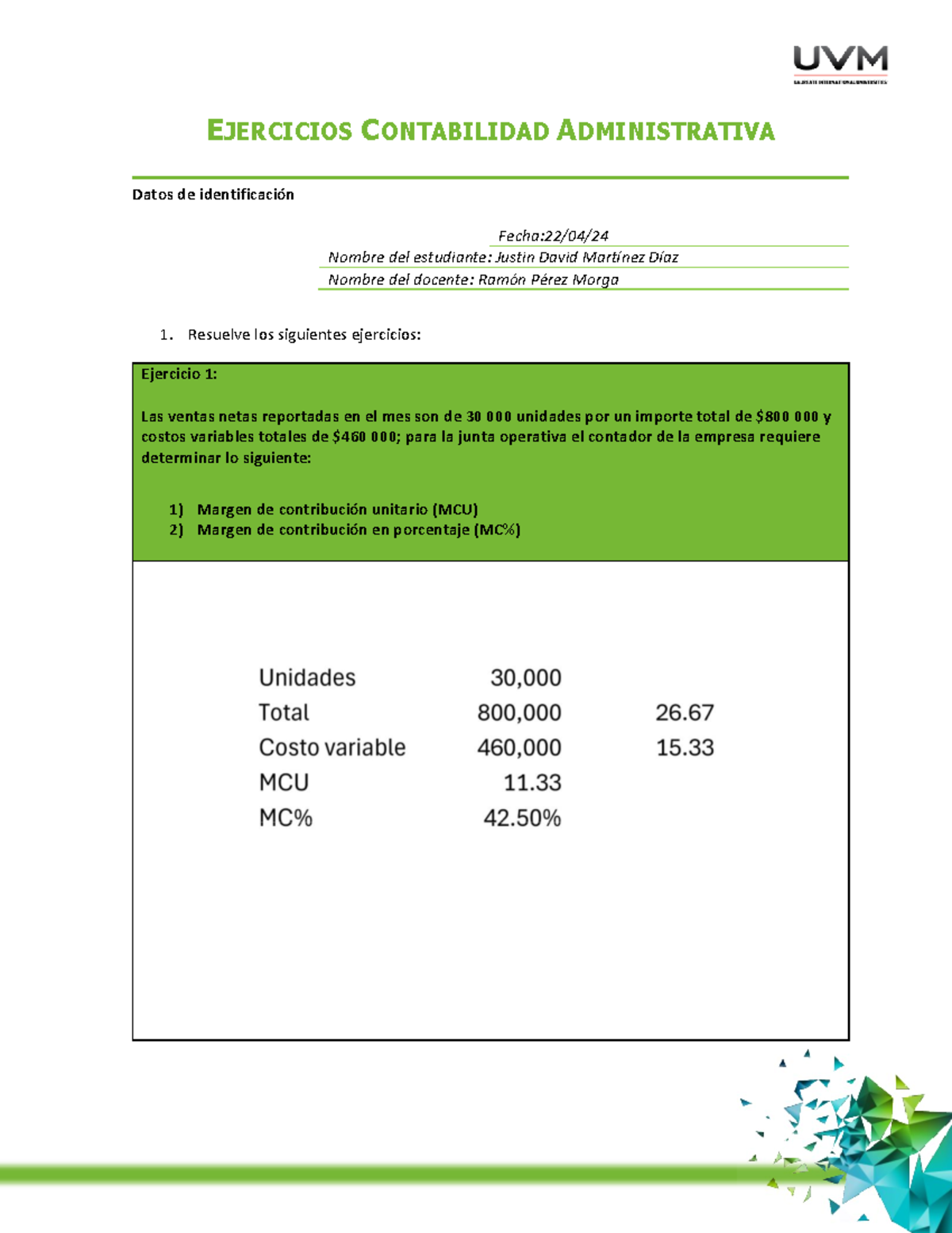 A5 JDMD - Actividad 5 de Blackboard materia contabilidad de costos ...
