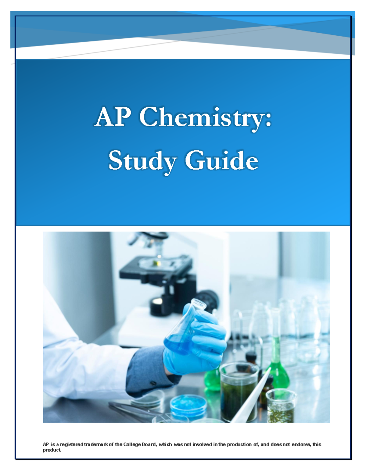 AP Chemistry Study Guide: Exam Details Topics And Sample Questions ...