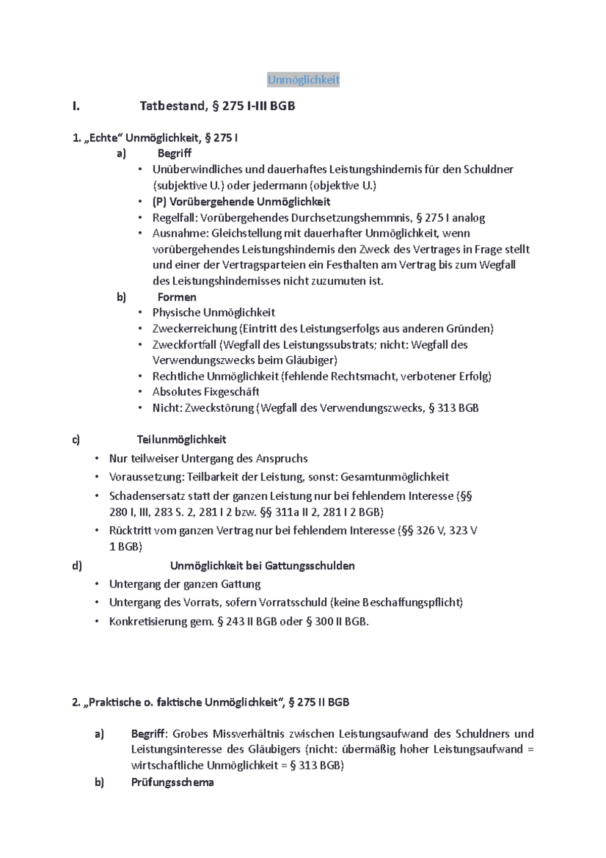 6-unm-glichkeit-unm-glichkeit-i-tatbestand-275-i-iii-bgb-1