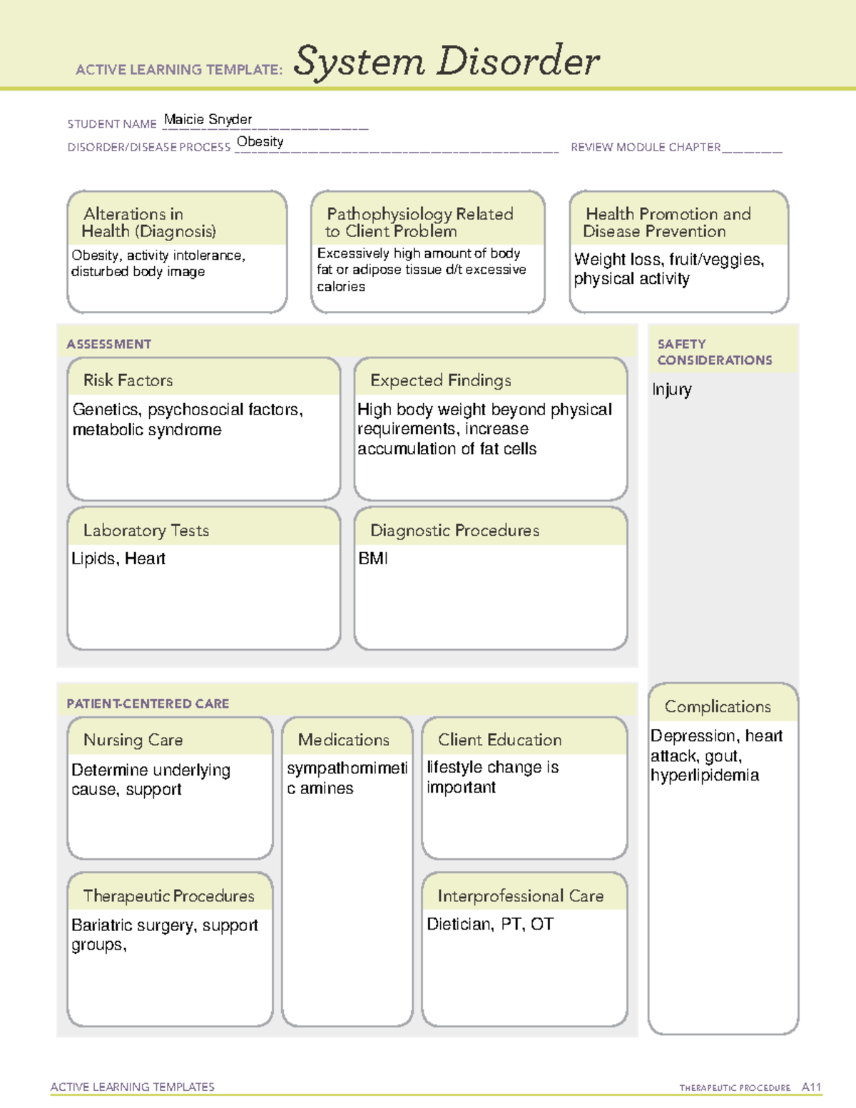 Active Learning Template sys Dis - ACTIVE LEARNING TEMPLATES ...