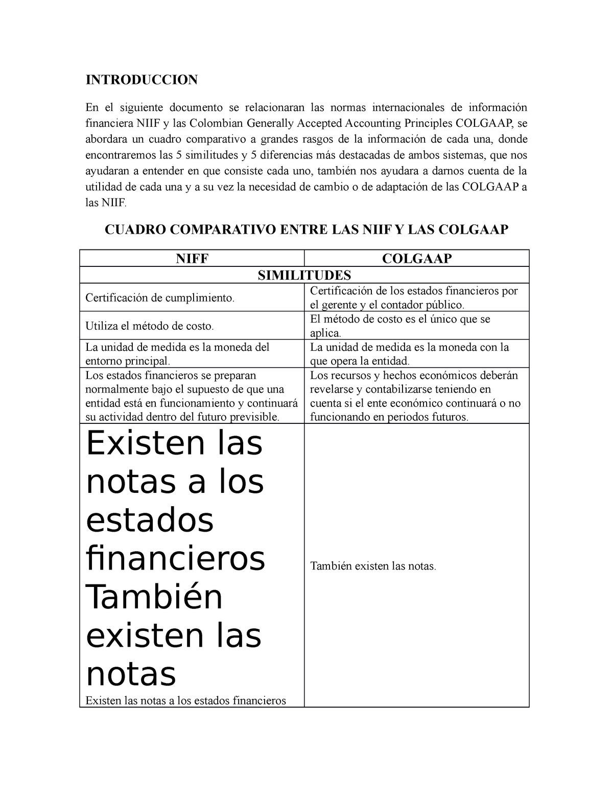 Cuadro Comparativo De Contabilidad Niif Colgaap Pdf N Vrogue Co