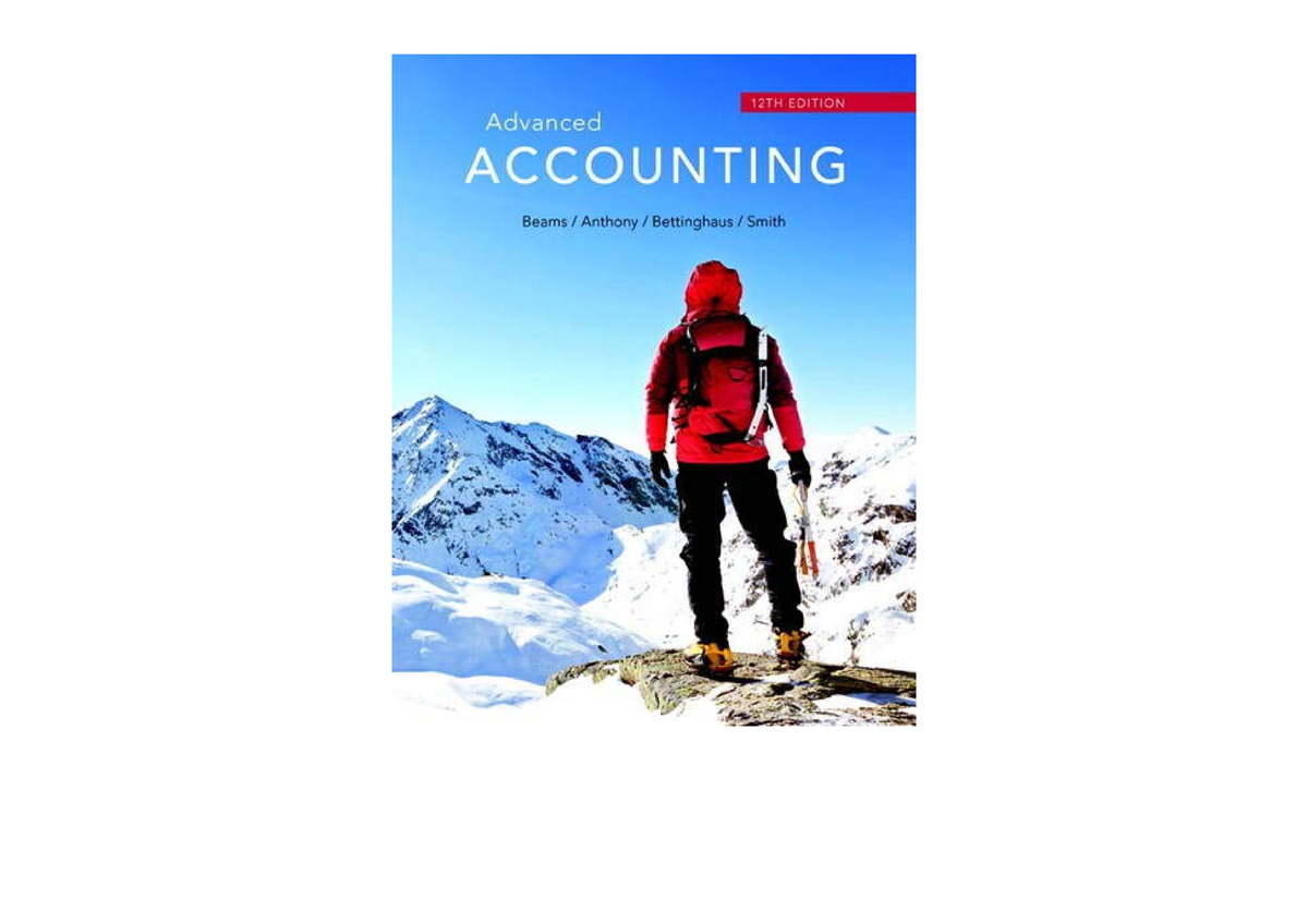 Download Advanced Accounting 12th Edition For Android - Studocu