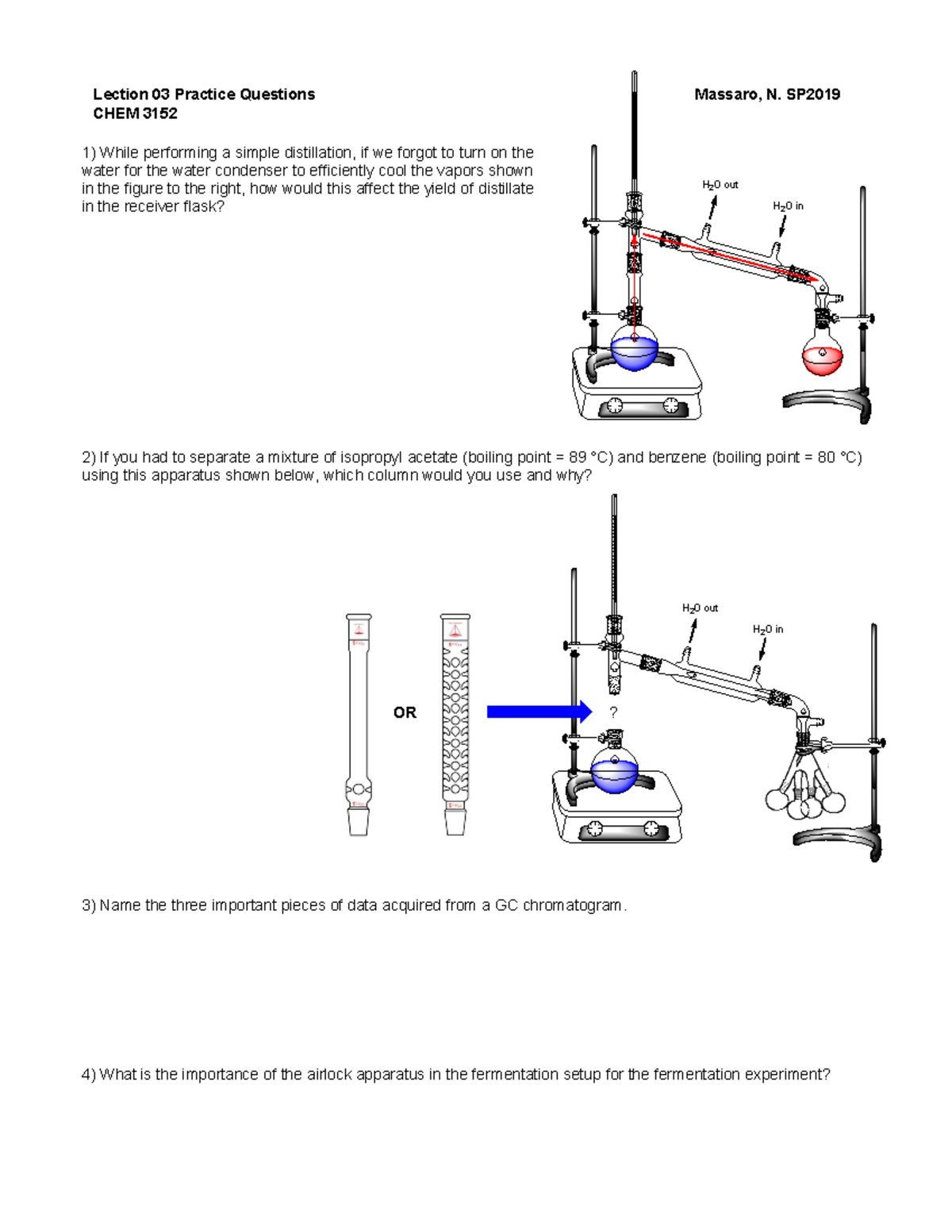 Lecture 03 Practice Questions 1 - While performing a simple ...