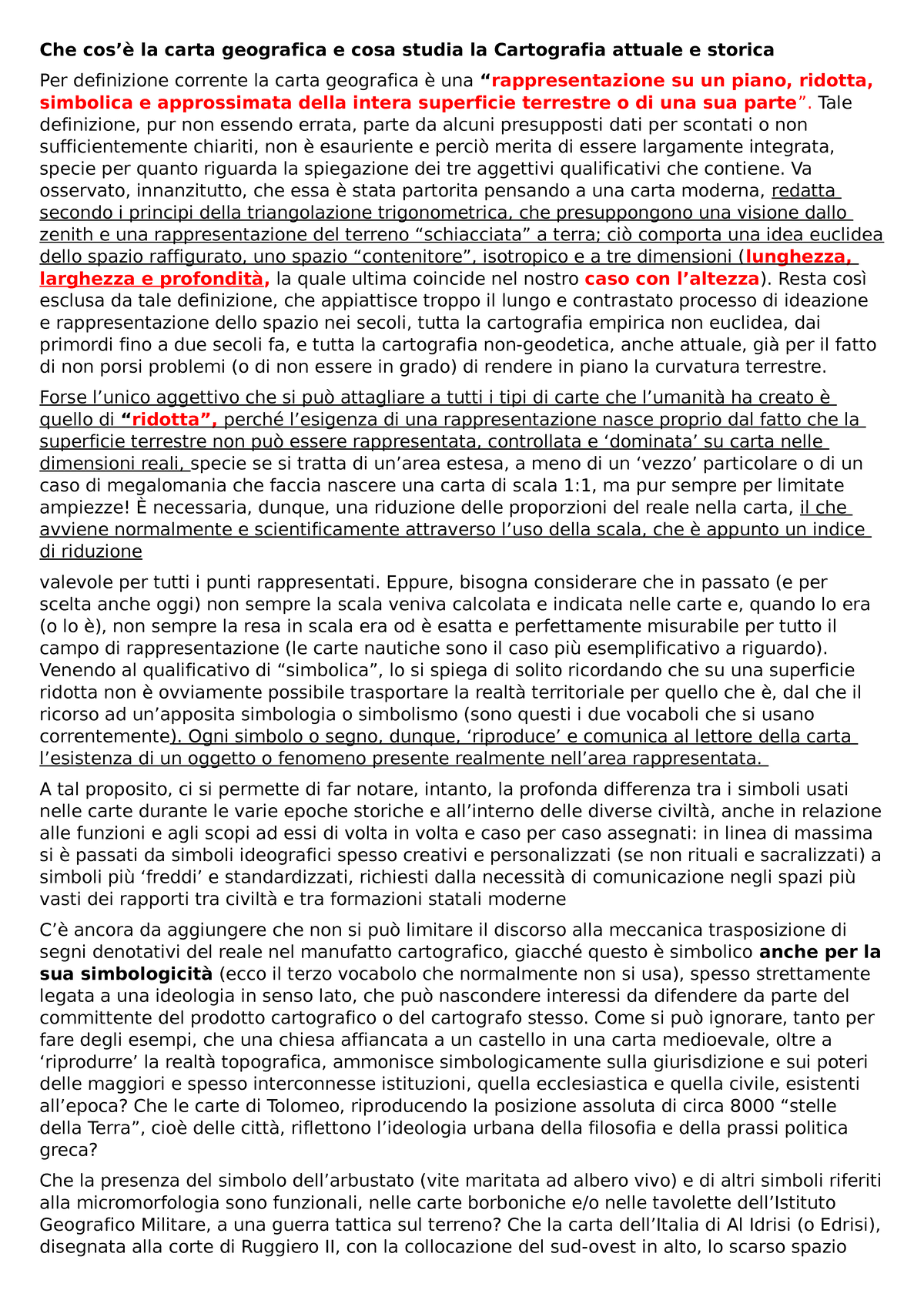 I TIPI DI Carte Geografiche - Che cos’è la carta geografica e cosa ...