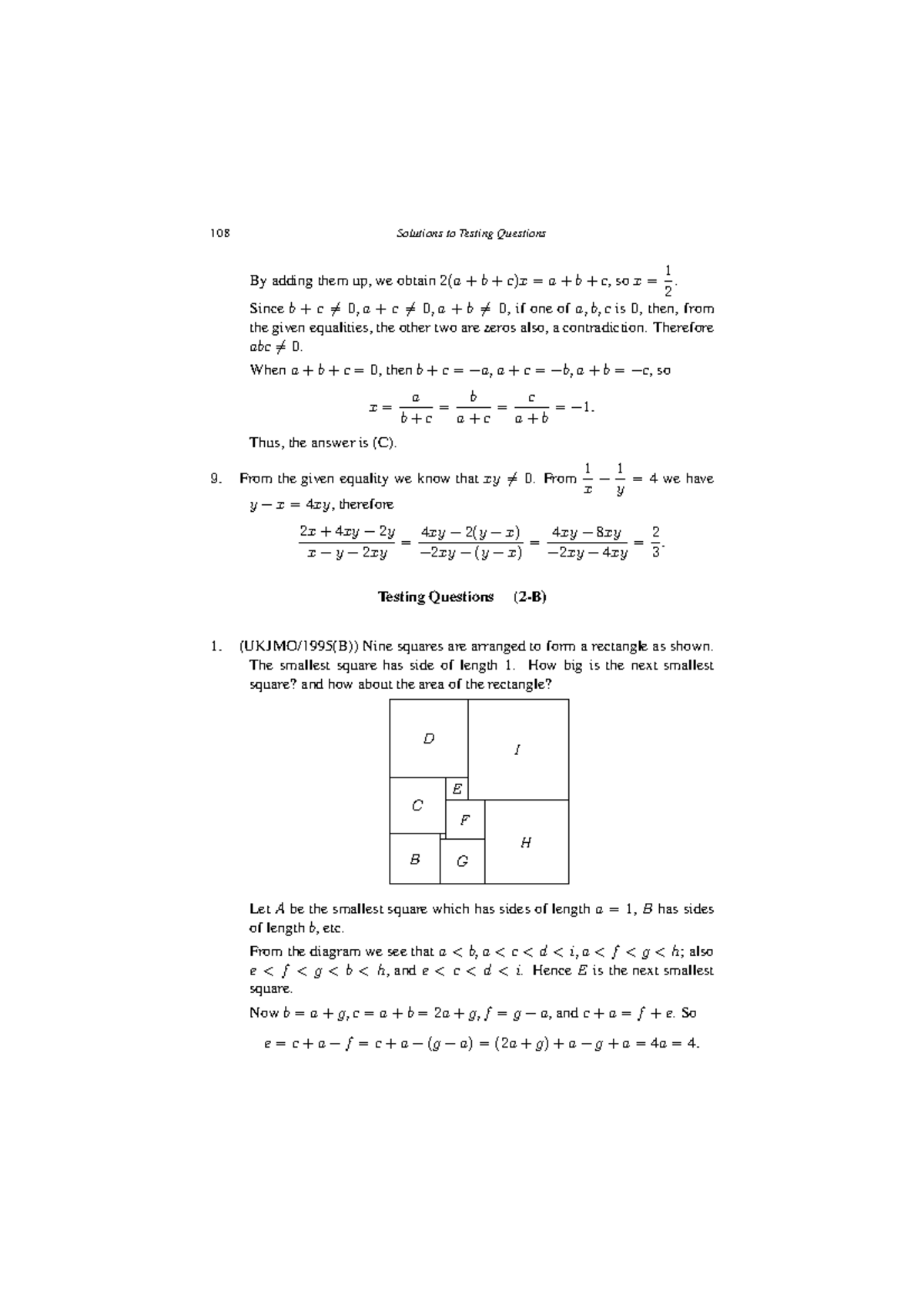 Lecture notes on mathematical olympiad courses for junior section vol 1 ...