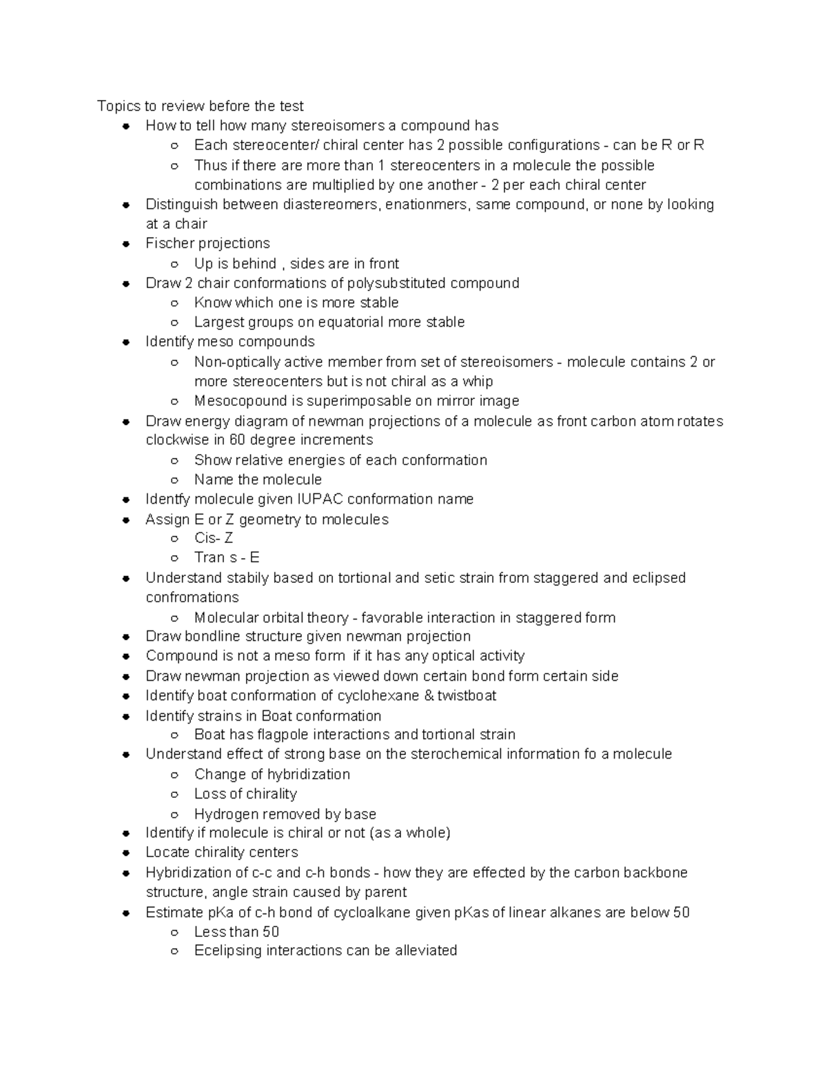 comprehension checklist - summary notes to understand Dr Jay's class ...