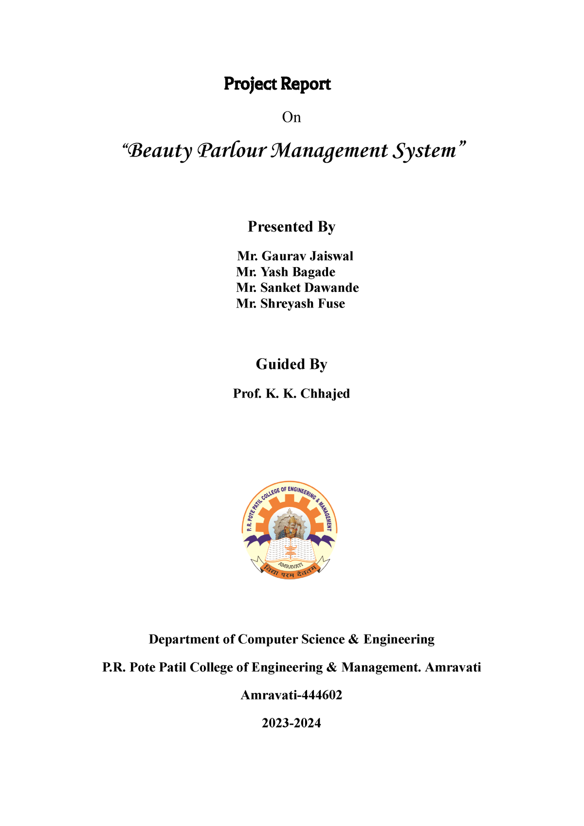 salon management system thesis