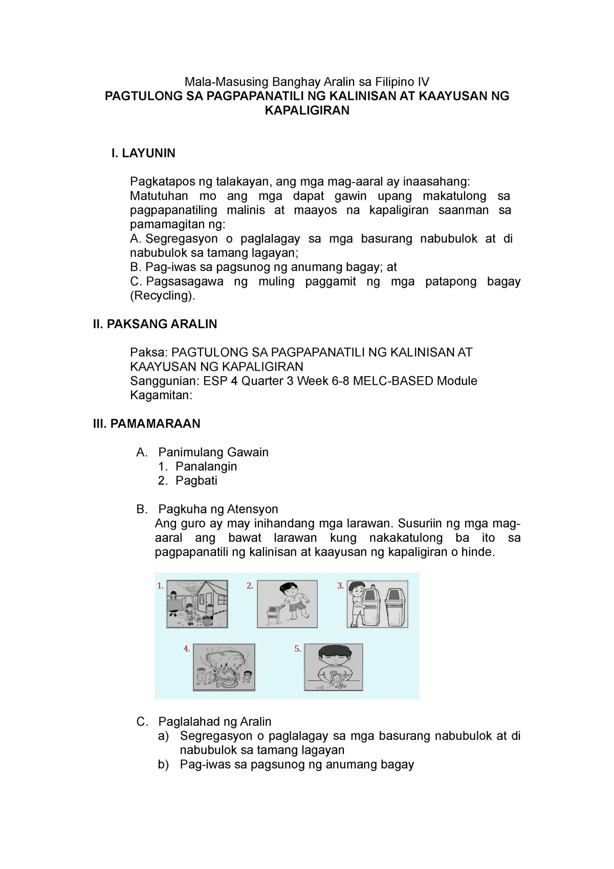 halimbawa ng case study tungkol sa kapaligiran