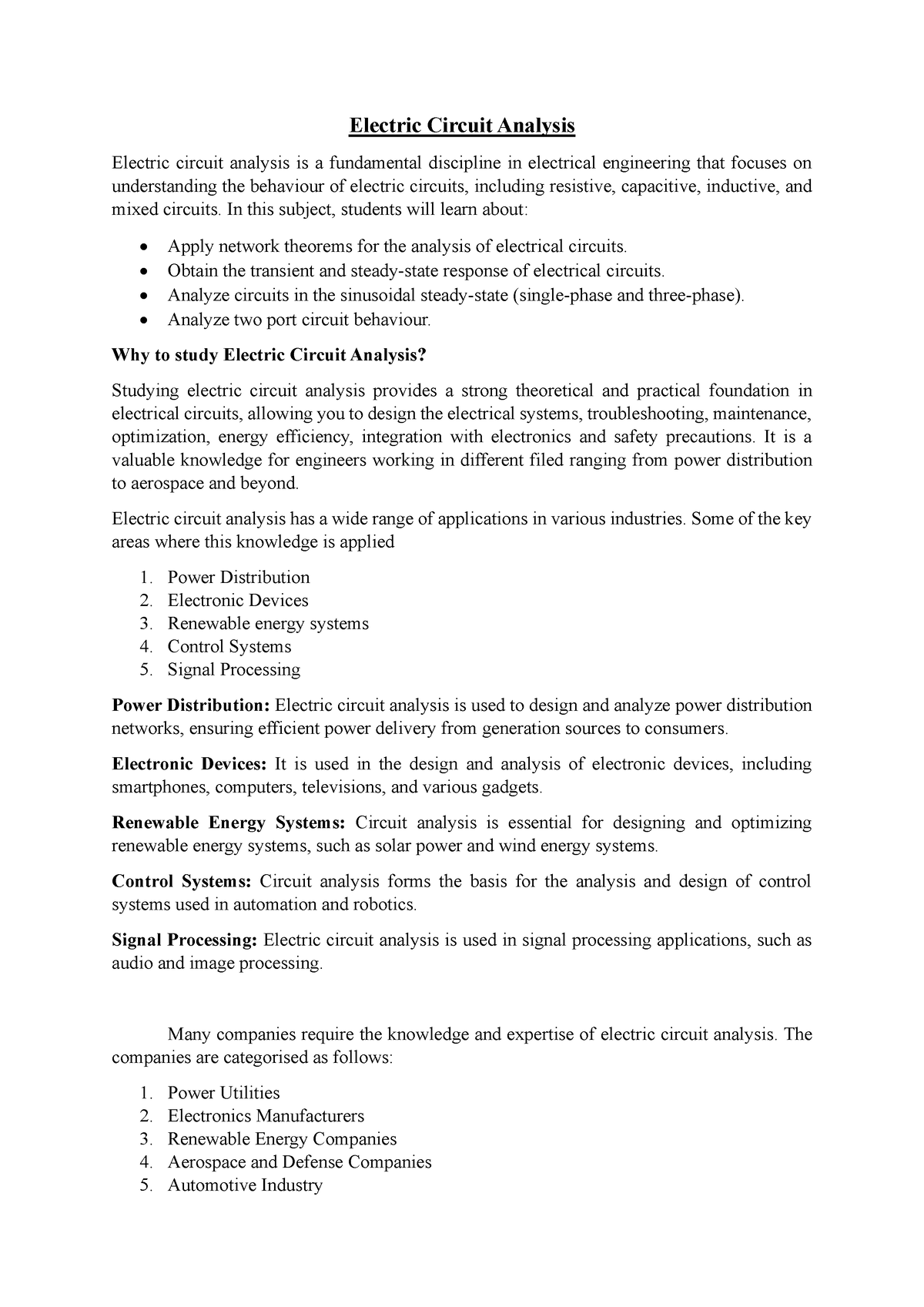 eca-introduction-class-electric-circuit-analysis-electric-circuit