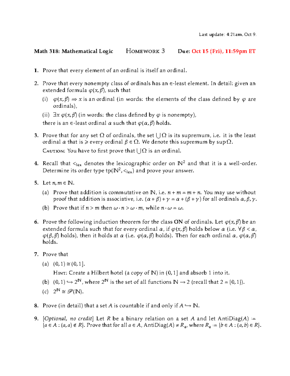 2021F Math318 Hw03 - Last update: 4:21am, Oct 9. Math 318: Mathematical ...