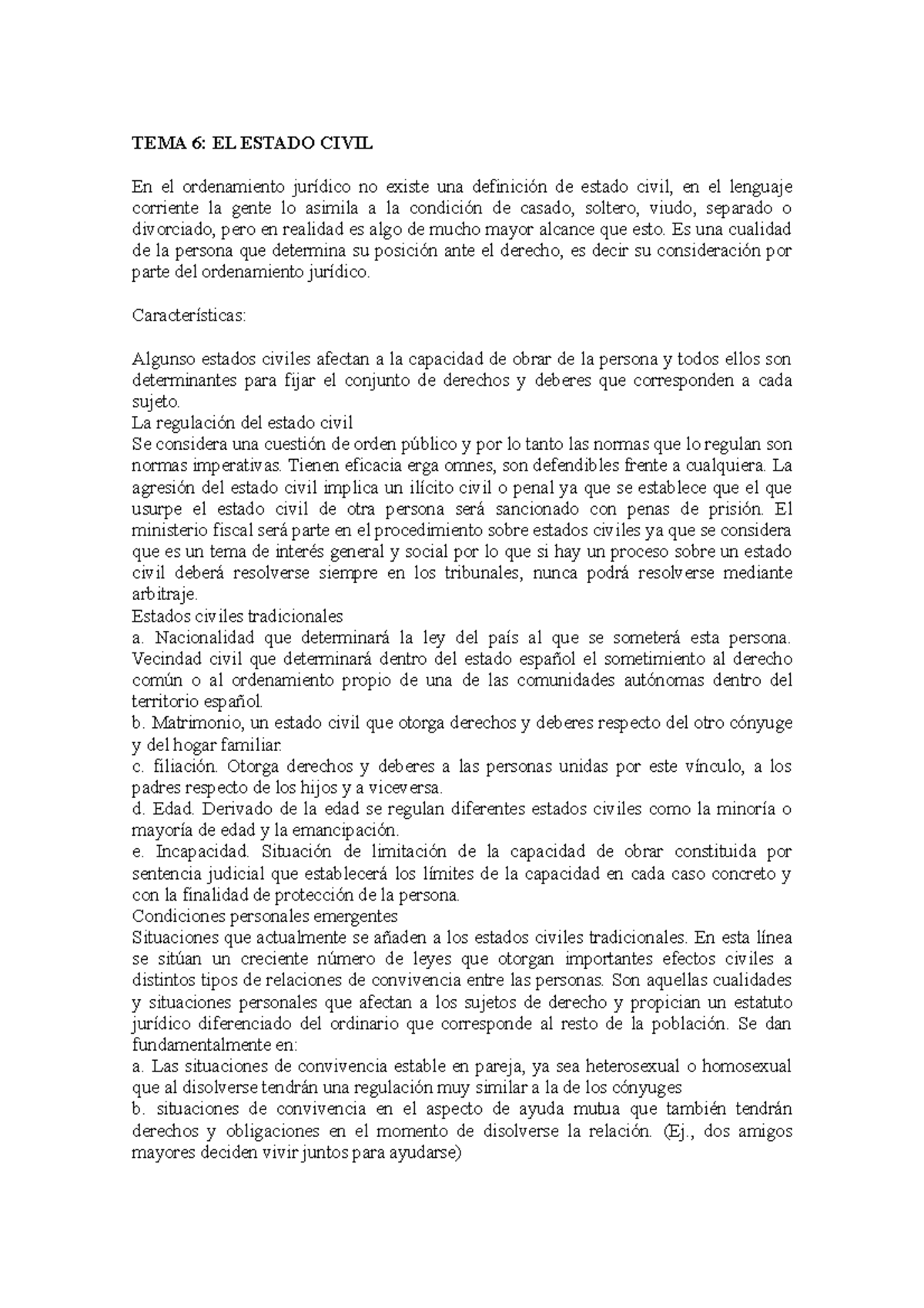 Tema 6 - Apuntes acabados del tema seis que corresponde a la asignatura ...