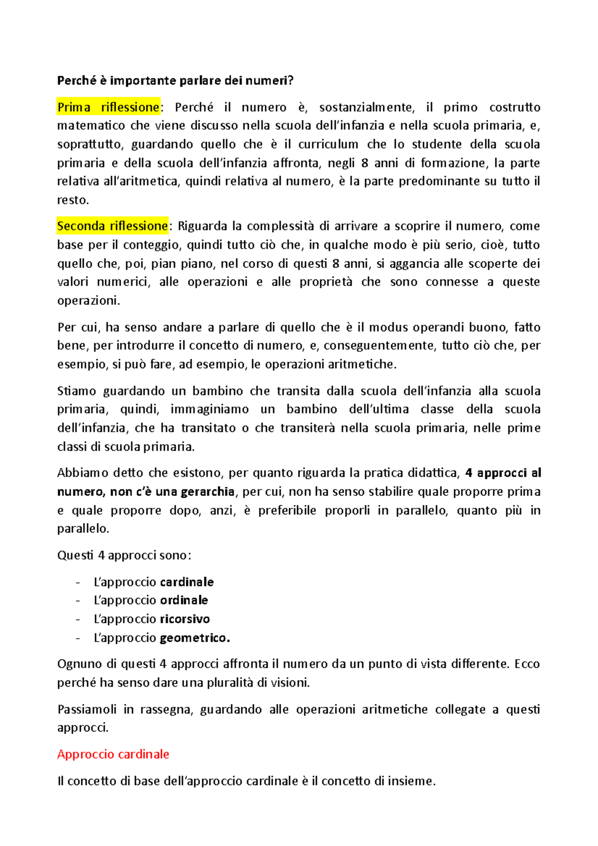 5 Lez 18 Appunti Chiari E Dettagliati Di Didattica Della Matematica Perché è Importante 0766