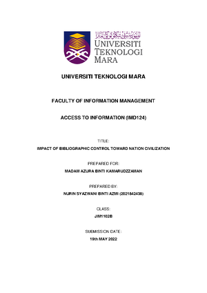 IMD 214 Chapter 1 - NOTA RINGKAS UNTUK STUDENT - CHAPTER 1 ELECTRONIC ...