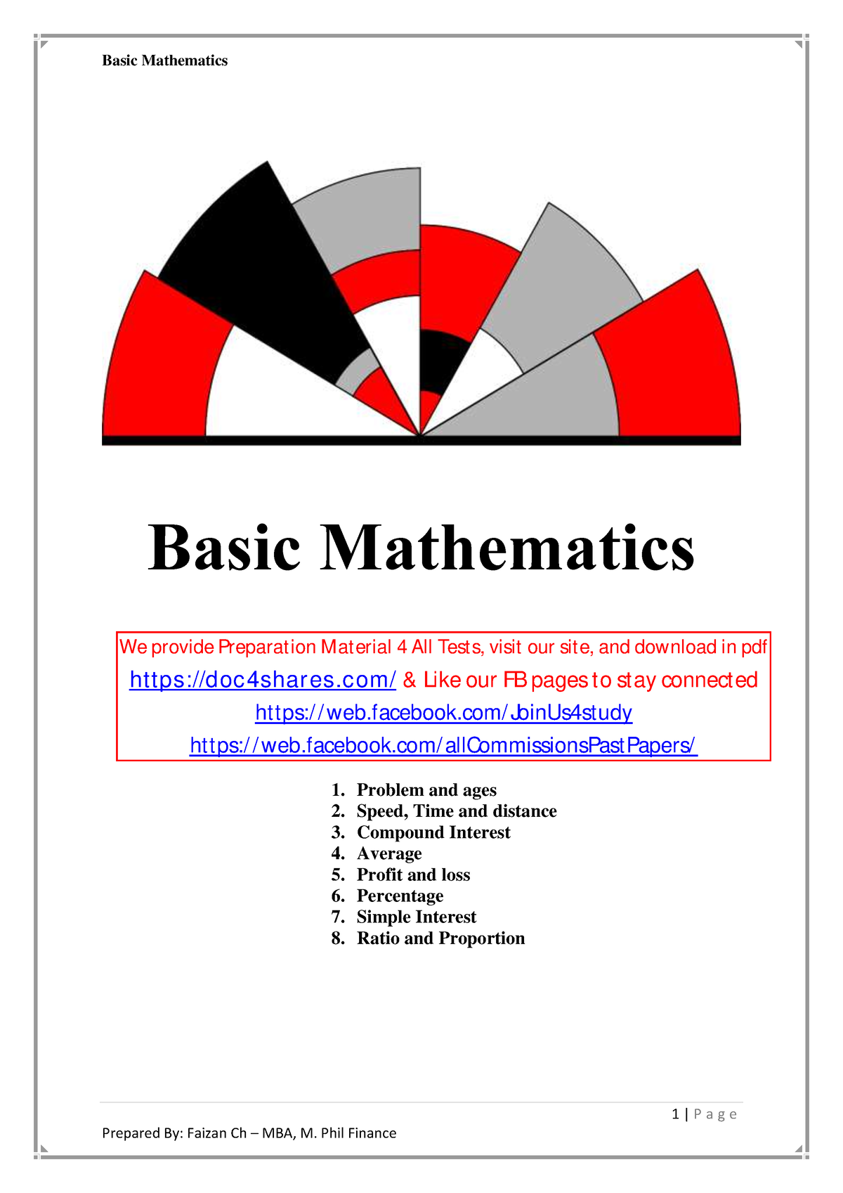 Basic Mathematics For Lecturer And Educators - 1 | P A G E Basic ...