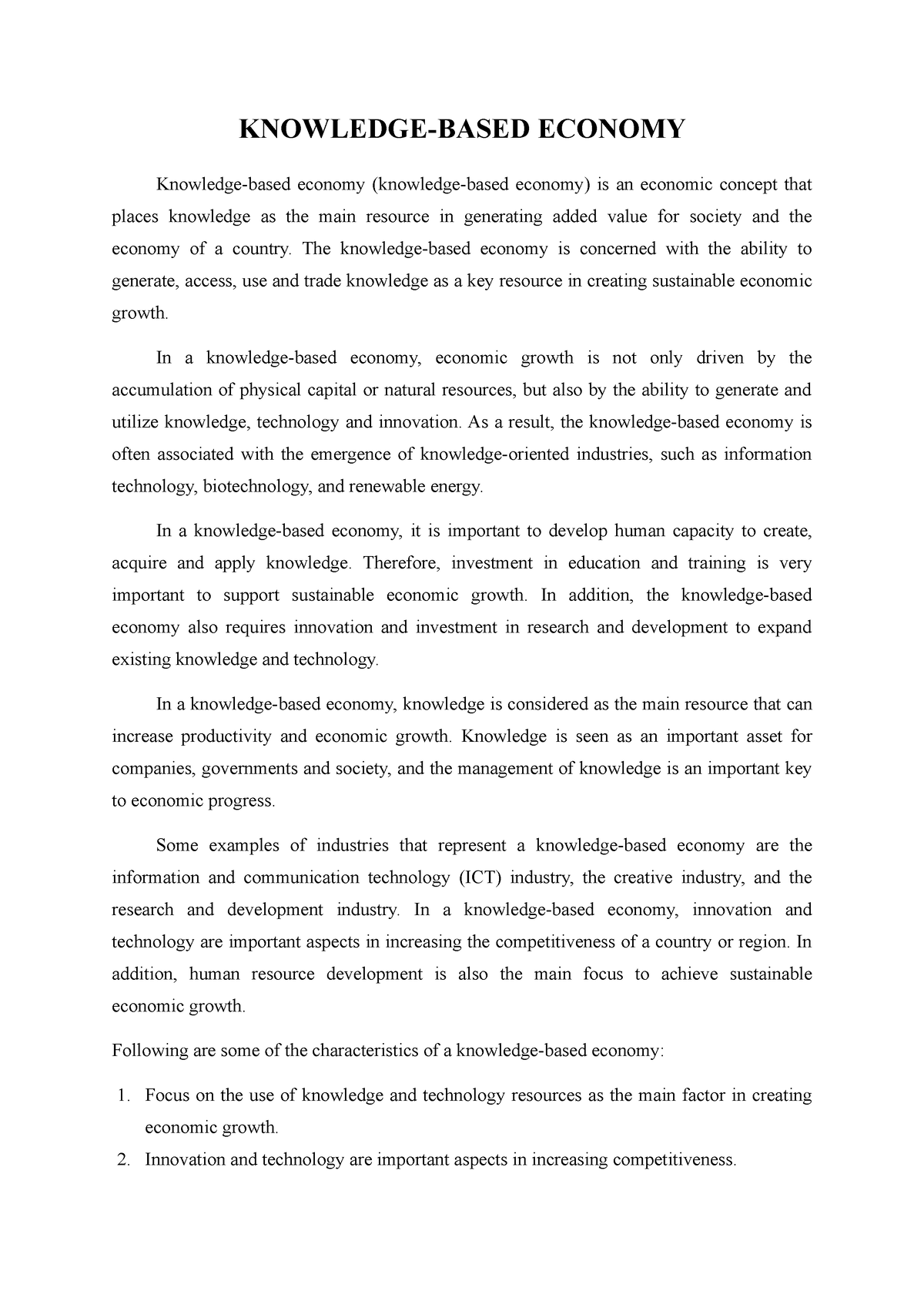 knowledge economy phd thesis pdf