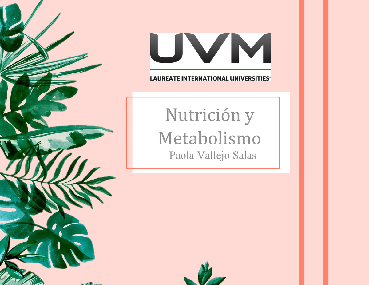 A8 Pvs Realiza Un Tríptico Nutricion Y Metabolismo Nutrición Y Metabolismo Paola 3725