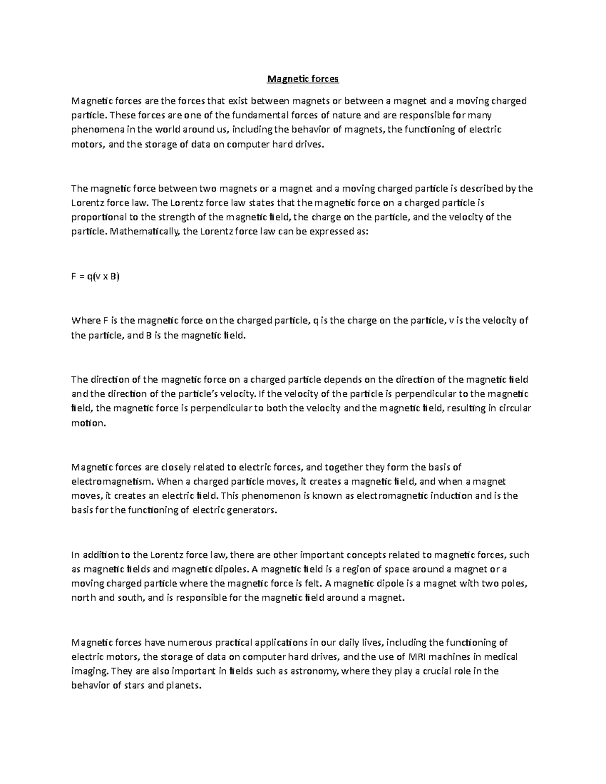 forces forces forces are the forces that