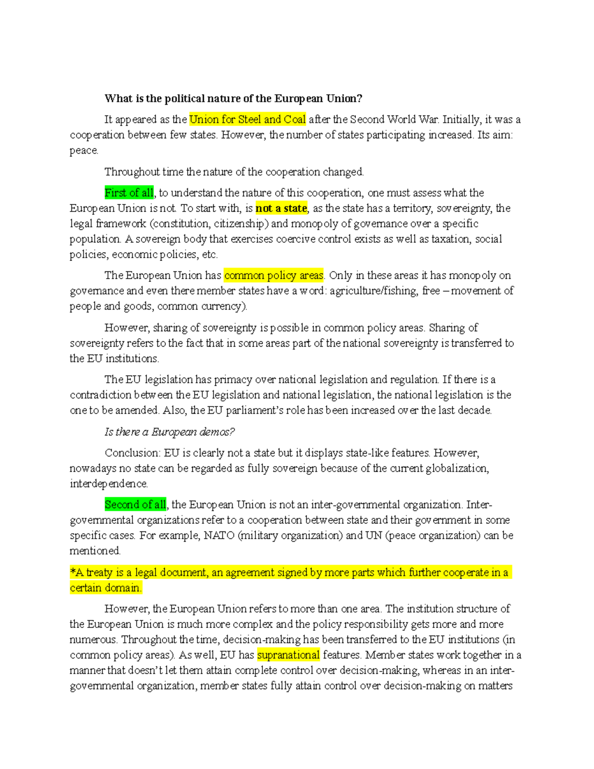 The European Union - Talks of the E.U. and other adjacent parts - What ...