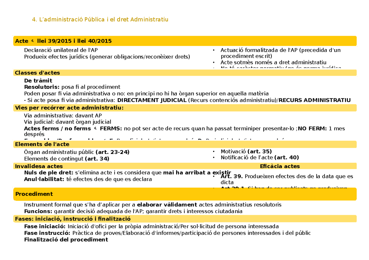 Acte Administratiu Llei 39 2015