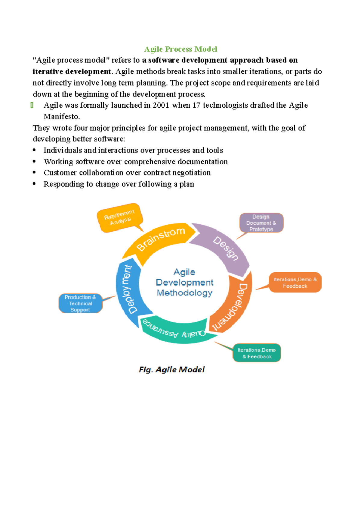 5 Software Development model with diagram ,steps and full explanation ...