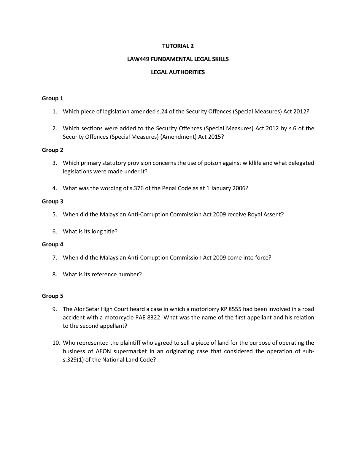 tutorial-3-legal-authorities-tutorial-2-law449-fundamental-legal