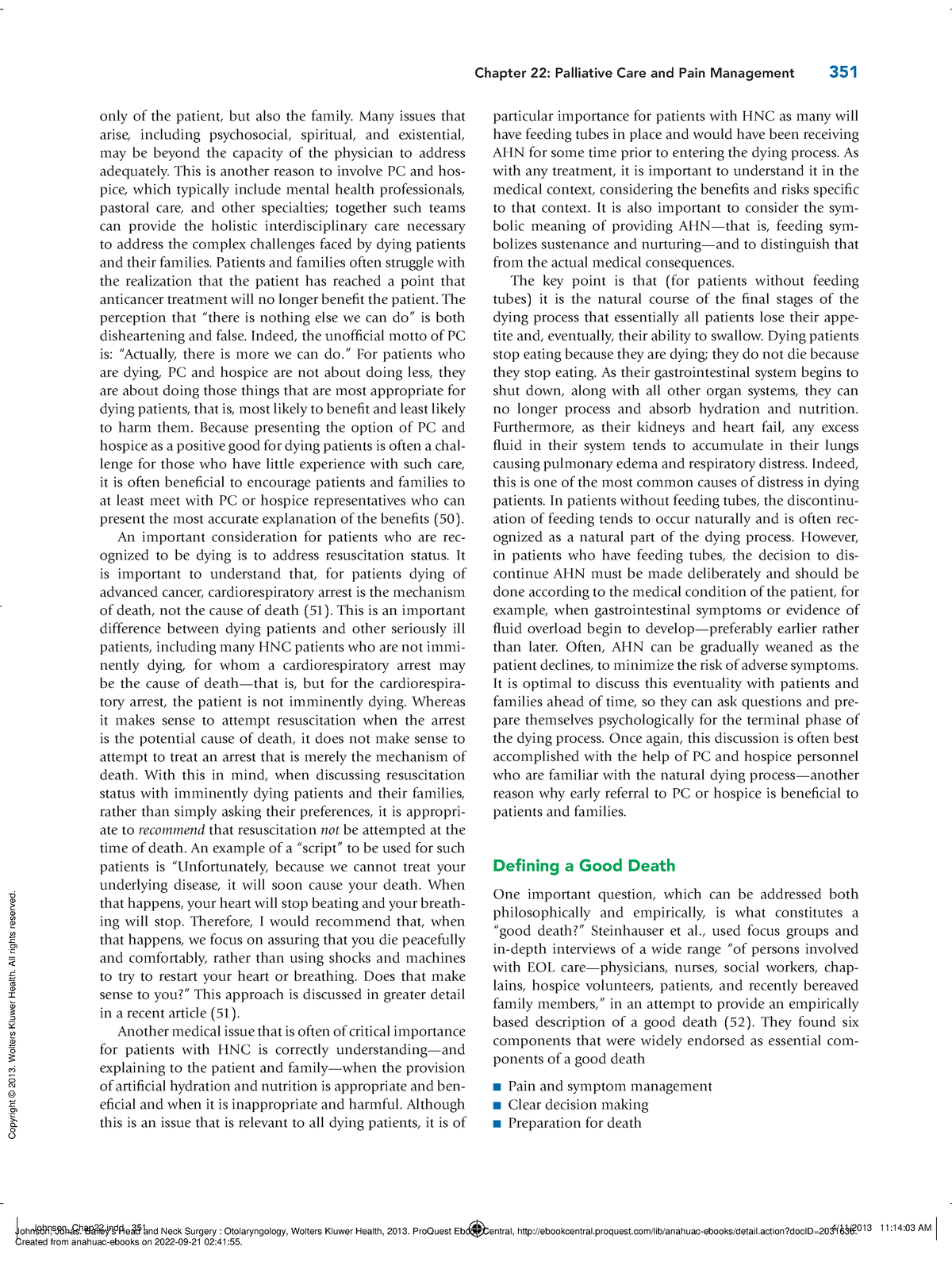 Bailey's Head and Neck Surgery Otolaryngology - ( Secton I Basic ...