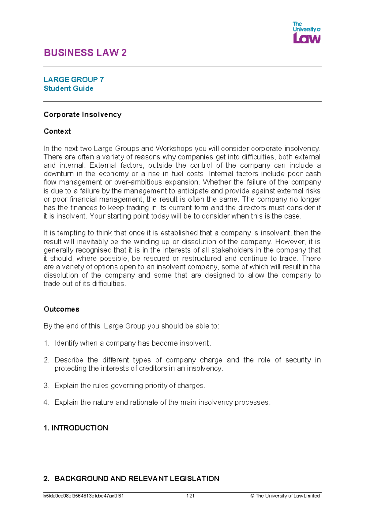 LG7 SG - Large Group 7 - Business Law 2 - BUSINESS LAW 2 LARGE GROUP 7 ...