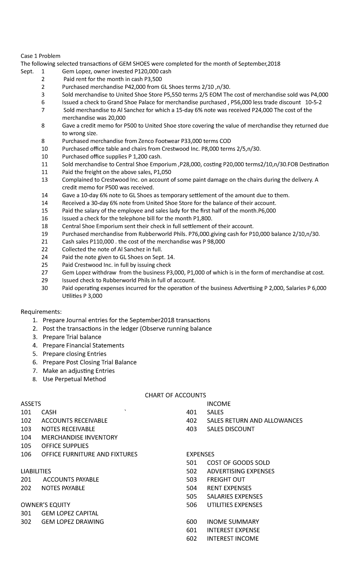 gem-lopez-transactions-st-gabriel-case-1-problem-the-following