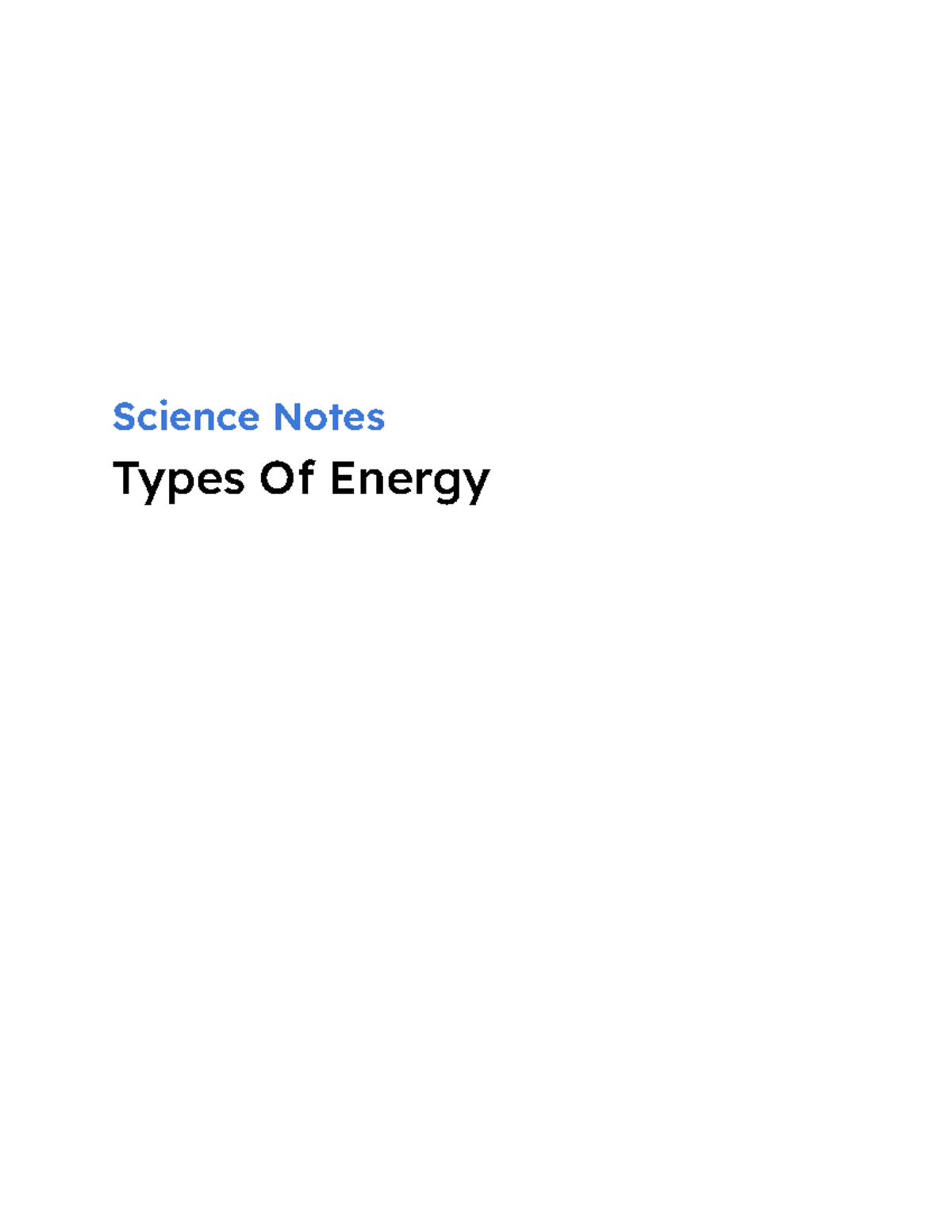 types-of-energy-science-notes-types-of-energy-types-of-energy