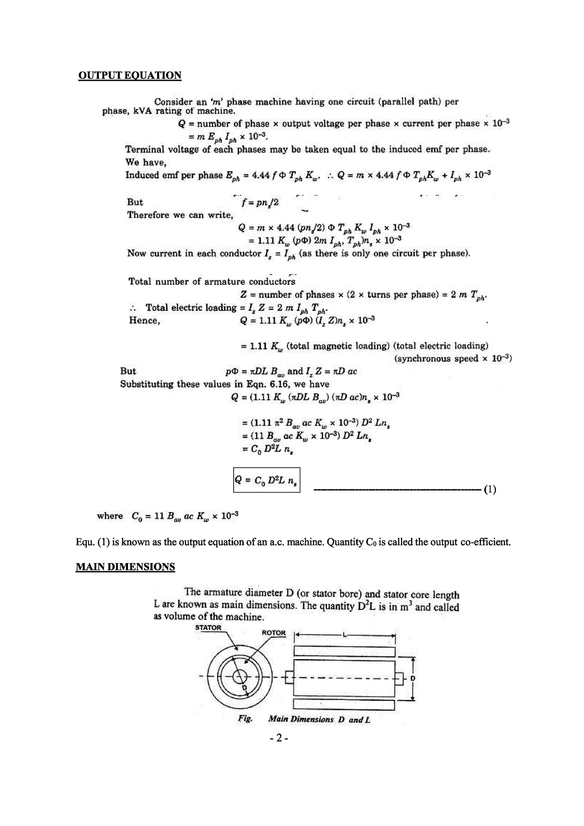 Induction Motor - Electrical engineering - Studocu