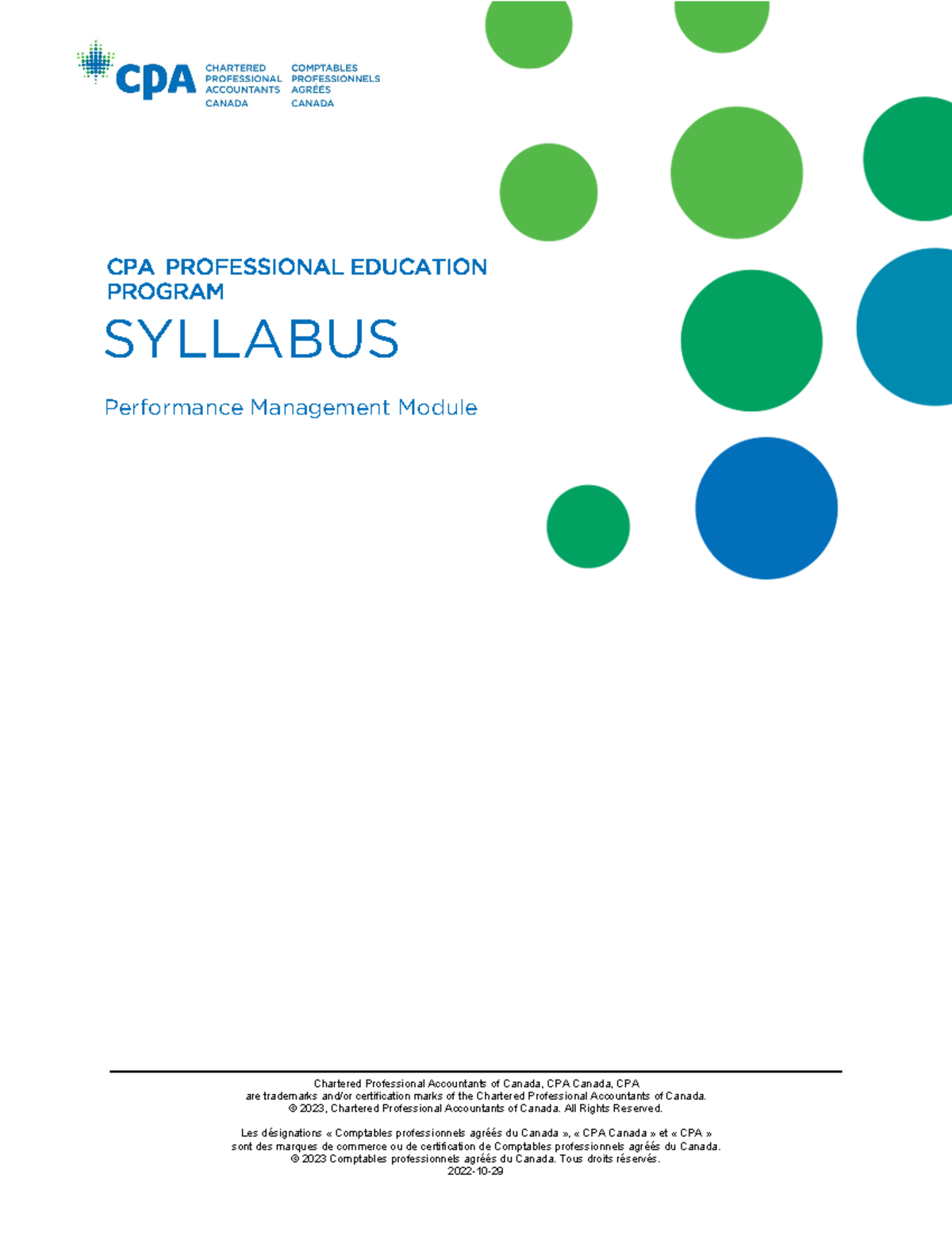 G10484-EC CPA-PEP-Syllabus-Performance-Management - Chartered ...