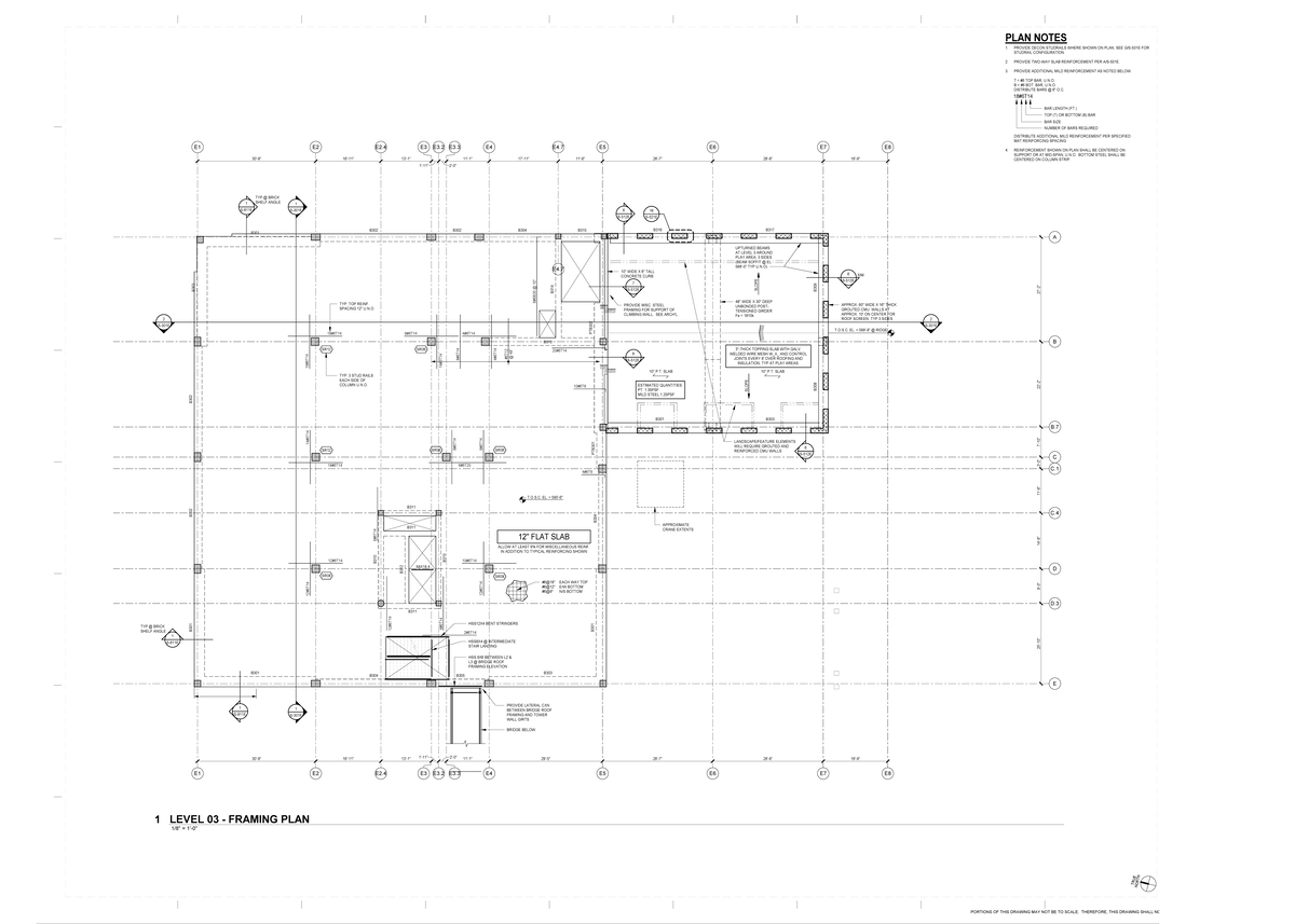 Structural DWGS - Copy - Copy-8 - 1 S-301E 1 S-301E A B C D E E E E E E ...