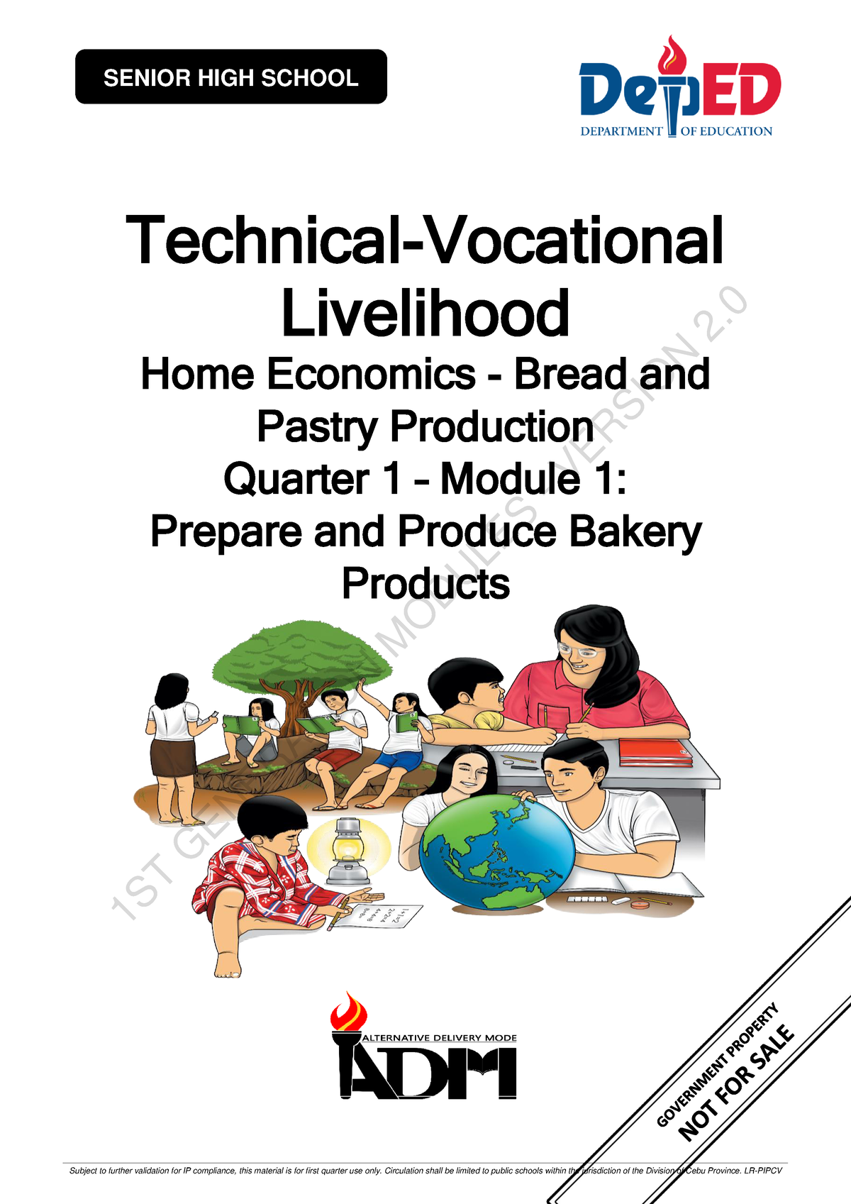 research title about home economics bread and pastry production