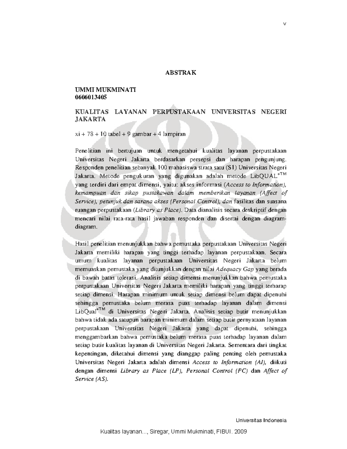File-8 - Annon - Universitas Indonesia ABSTRAK UMMI MUKMINATI