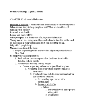 PSYC 2410 Lecture Notes Group Processes - Chapter 8 Lecture: Group ...