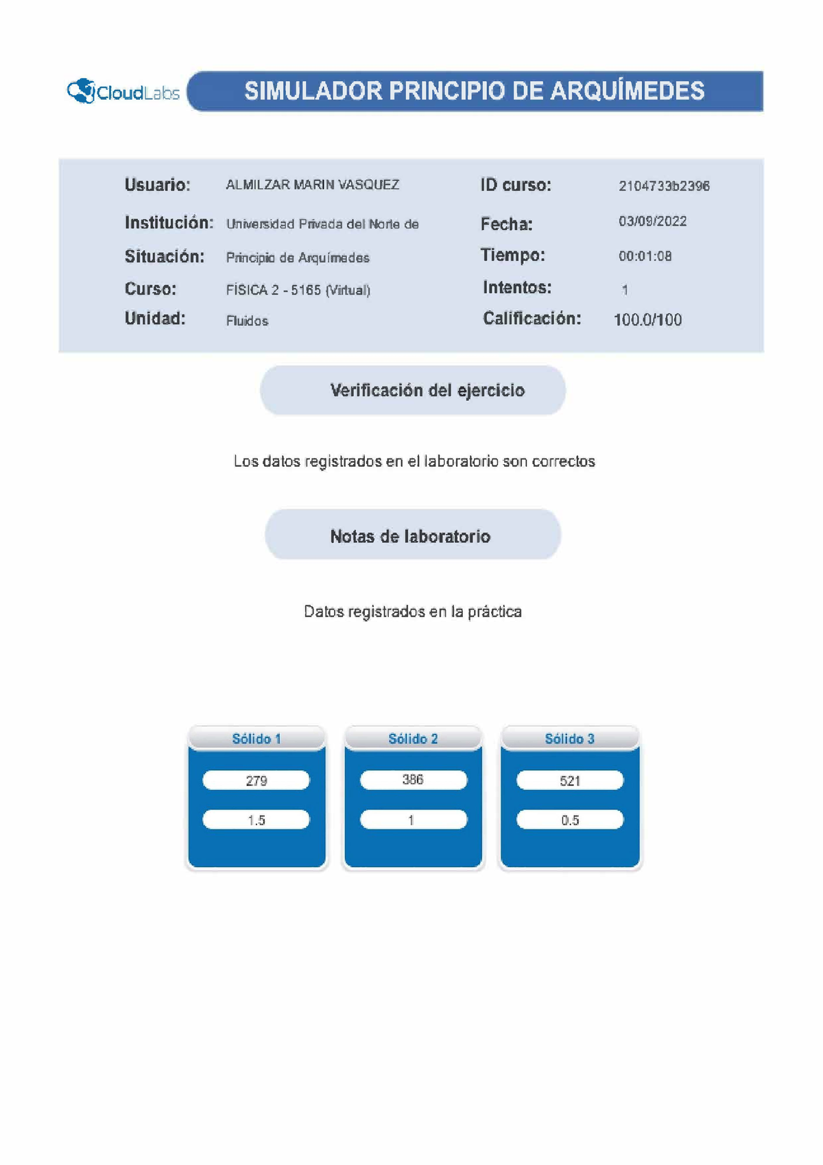 Lab.2 Reporte Principio Arquimedes.pdf - Cloudla戀猀 SIMULADOR PRINCIPIO ...