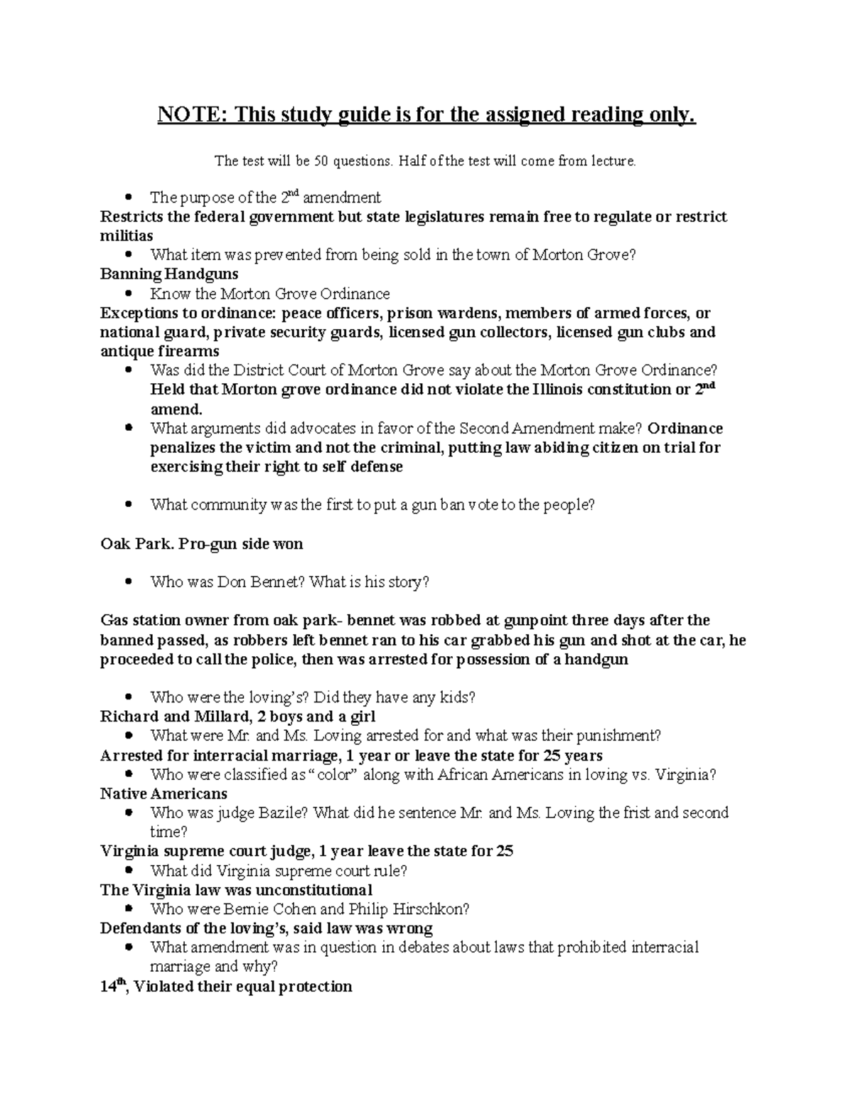 Exam+2+Study+Guide - Second study guide for comm 1310 - NOTE: This ...