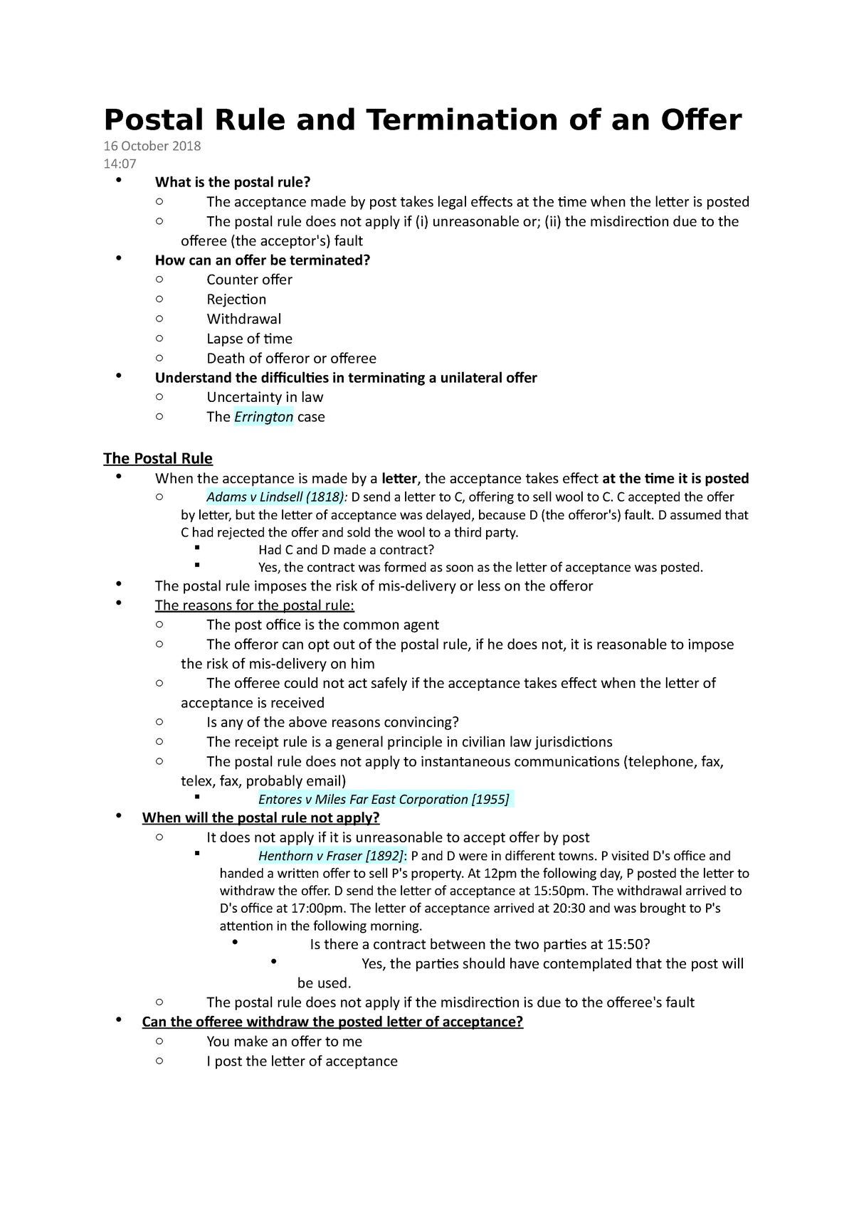 Revision In Rule 9 Of Postal Manual Voulme Vi (part Iii) Regarding Line Vrogue