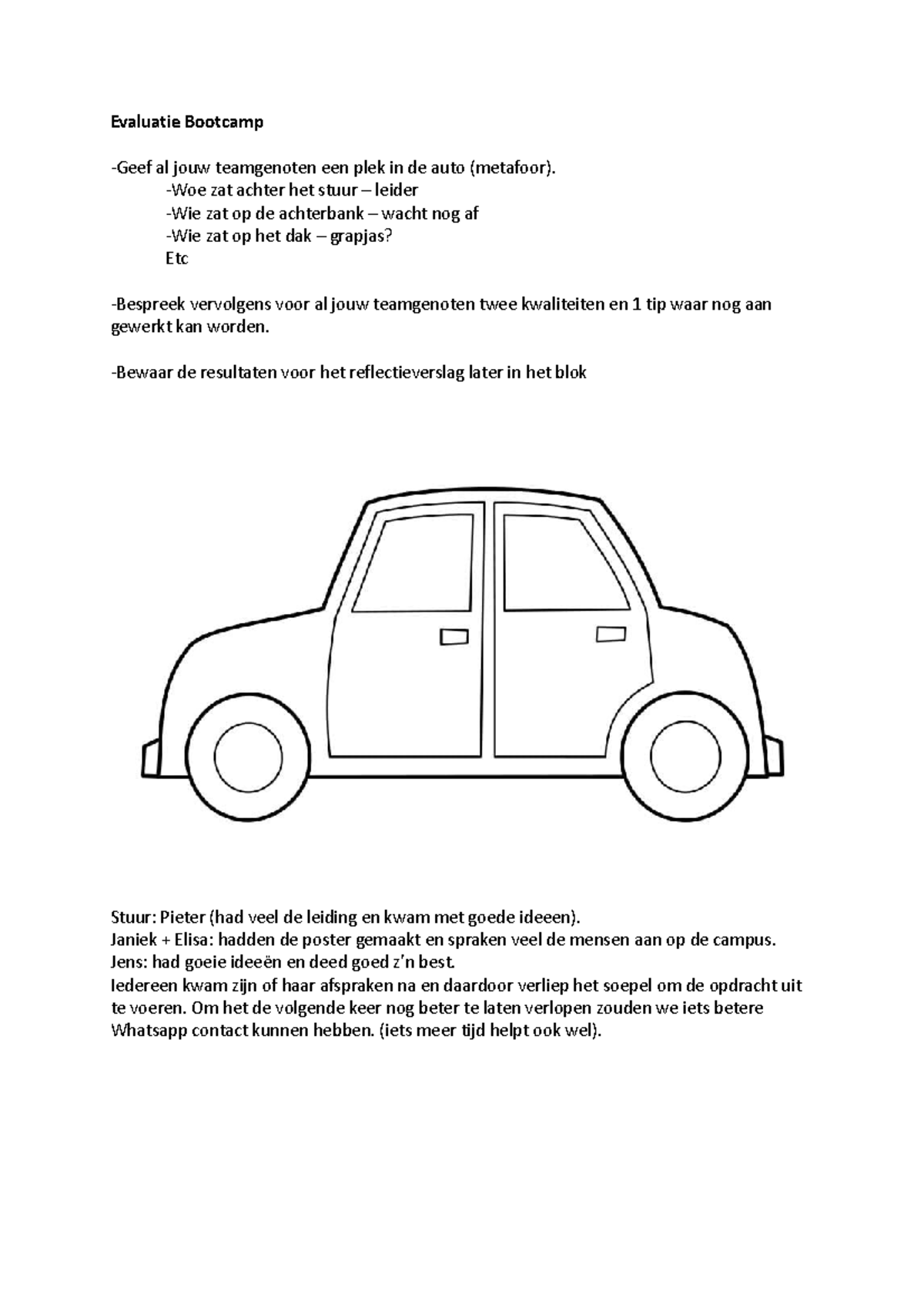UTF-8''Evaluatie 20Bootcamp 282 29 - Evaluatie Bootcamp -Geef al jouw ...