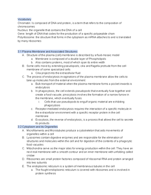 Chapter 5 study guide - Chapter 5: Cell Metabolism 1a. Be able to ...