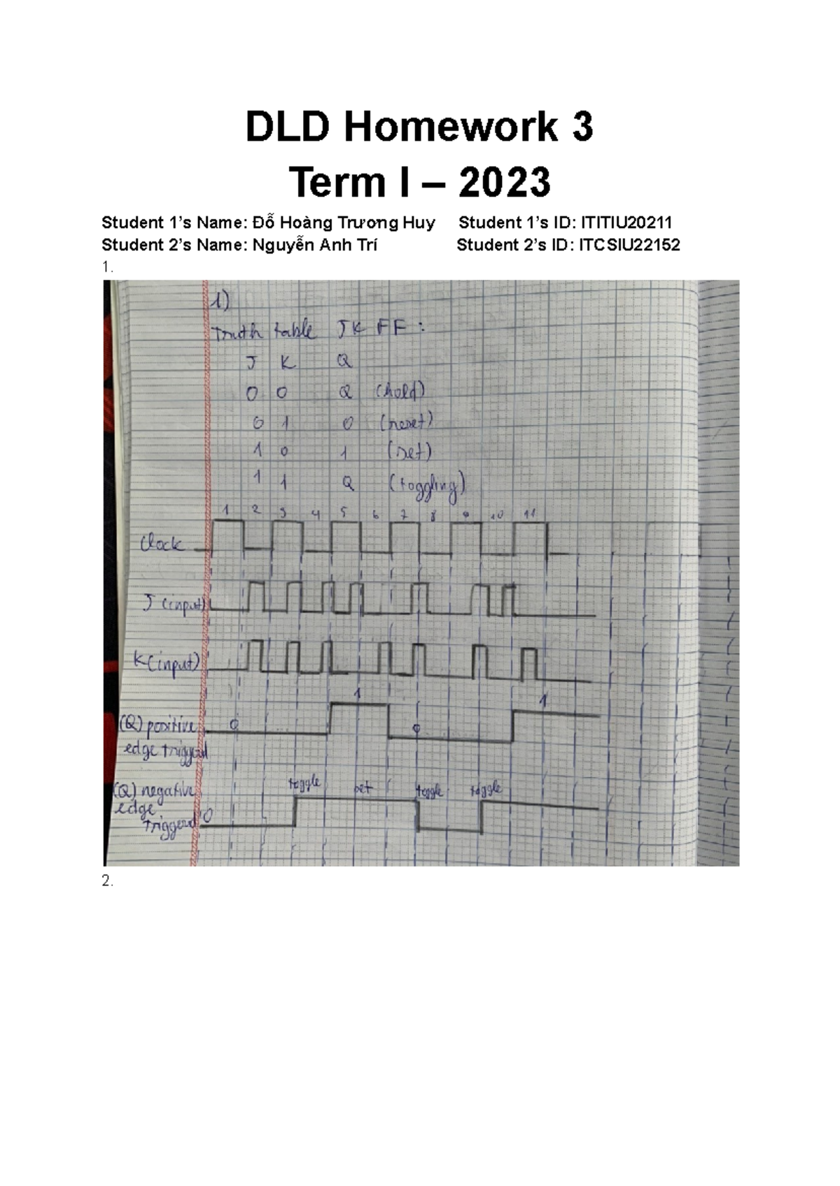 DLD HW3 - BASIC NOTE - Discrete Mathematics - DLD Homework 3 Term I ...