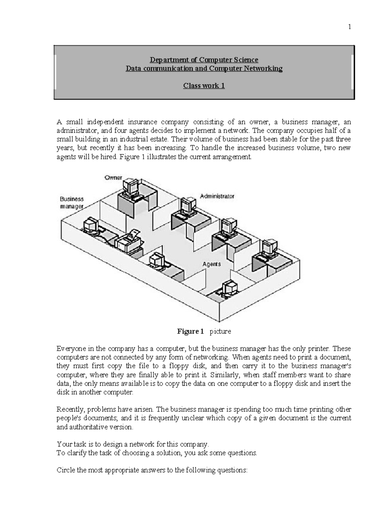 Chapter 1-class work 1 - fdshcgjyvkiuyt5rewadszcxvbfgc bgty - 1 ...