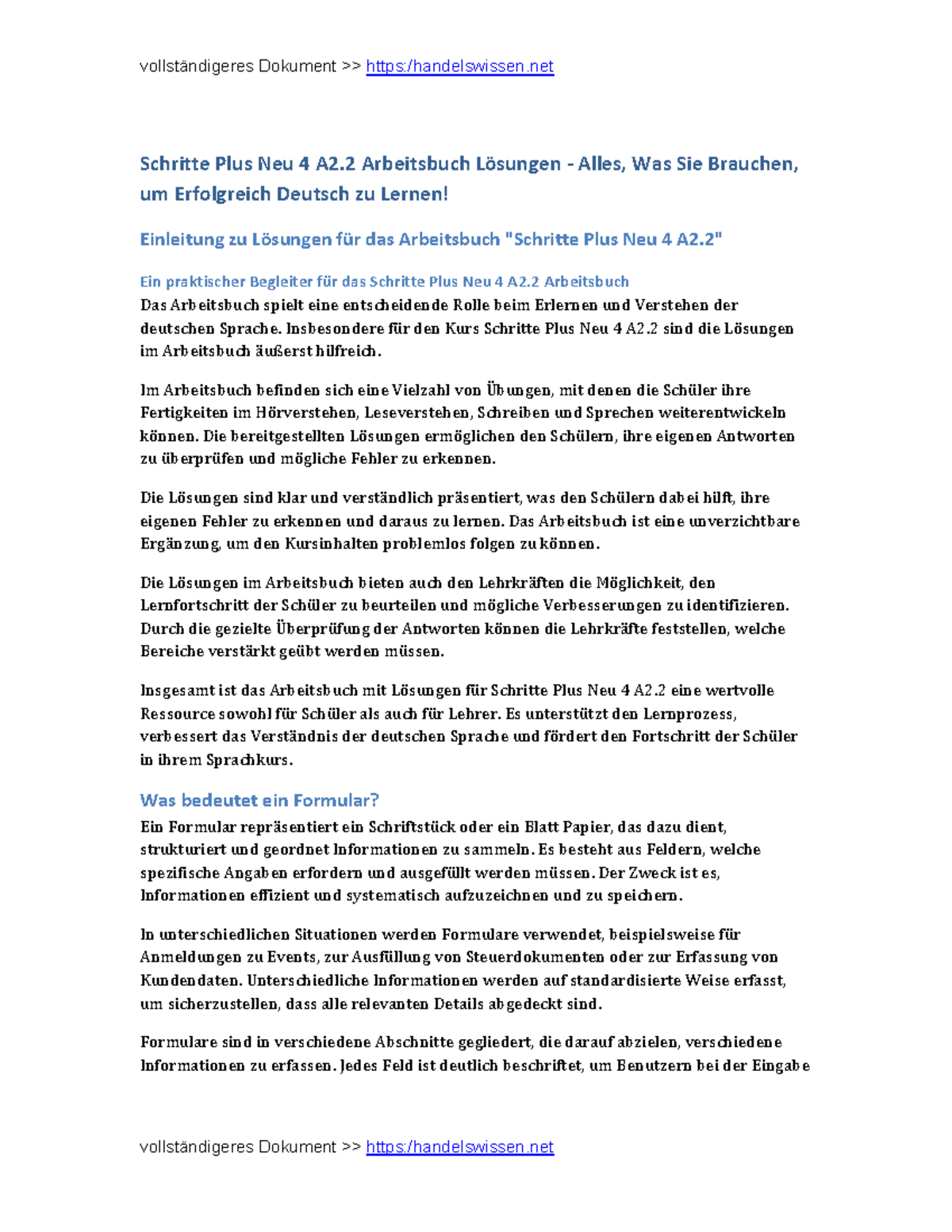 Schritte plus neu 4 a 2 2 arbeitsbuch losungen Schritte Plus Neu 4 A2 Arbeitsbuch Lösungen